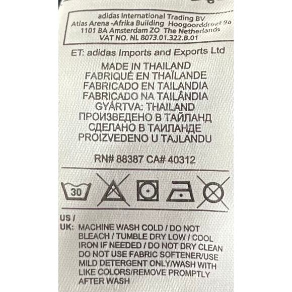 ADIDAS  TECHFIT CLIMALITE HI-RISE ACTIVEWEAR CAPRIS, WOMENS, L, BLACK-TEAL TRIM - Picture 12 of 12